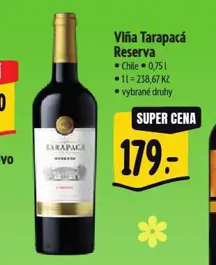 Albert Vina tarapacá reserva nabídka