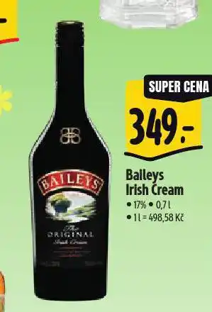 Albert Baileys irish cream nabídka