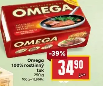 Billa Omega 100% rostlinný tuk nabídka
