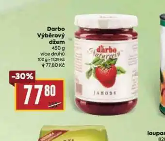 Billa Darbo výběrový džem nabídka