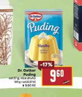 Billa Dr. oetker puding nabídka