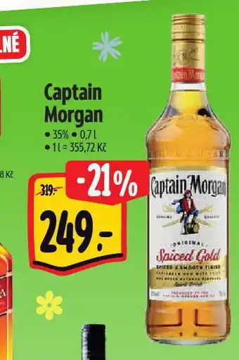Albert Captain morgan spiced gold nabídka