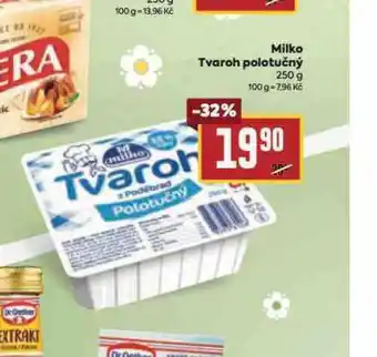 Billa Milko tvaroh polotučný nabídka