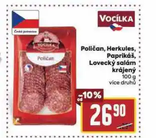 Billa Paprikáš nabídka