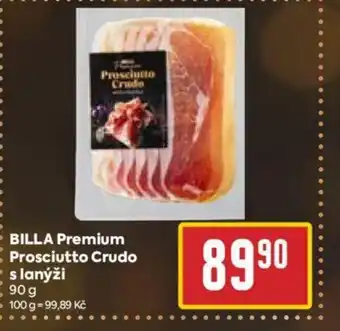 Billa BILLA Premium Prosciutto Crudo s lanýži nabídka
