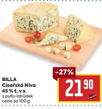 Billa BILLA Císařská Niva 45% t. vs. nabídka