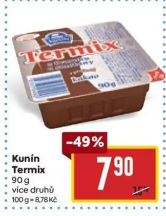 Billa Kunín Termix nabídka