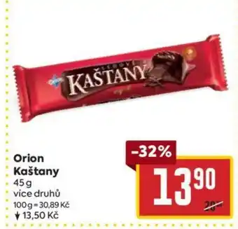 Billa Orion Kaštany nabídka