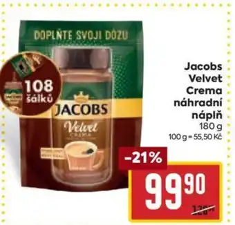Billa Jacobs Velvet Crema náhradní napln nabídka