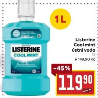 Billa Listerine Cool mint Ústní voda 1L nabídka