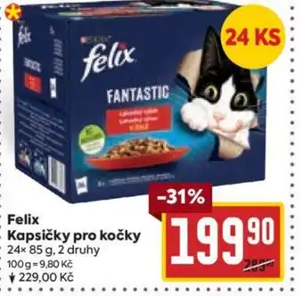 Billa Felix Kapsičky pro kočky nabídka