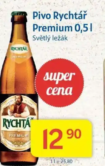 Kubík potraviny Pivo Rychtář Premium 0,5L nabídka