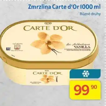 Kubík potraviny Zmrzlina Carte d'Or 1000 ml nabídka