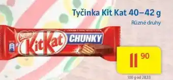 Kubík potraviny Tyčinka Kit Kat 40-42 g nabídka