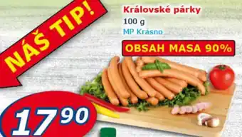 ESO MARKET Královské párky nabídka
