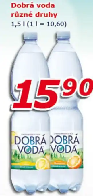 ESO MARKET Dobrá voda různé druhy 1.5L nabídka