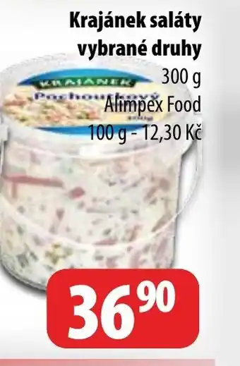 Krajánek saláty vybrané druhy