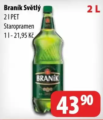 Partner Maloobchodní síť Braník Světlý 2L nabídka