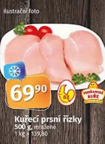 COOP TIP Kuřecí prsní řízky 500 g nabídka