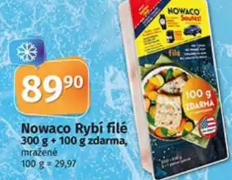 COOP TIP Nowaco Rybí filé 300 g + 100 g zdarma nabídka