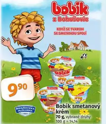 COOP TIP Bobík smetanový krém 70 g nabídka