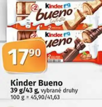 Kinder Bueno 39 g/43 g