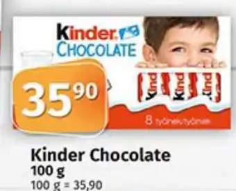 COOP TIP Kinder Chocolate 100 g nabídka