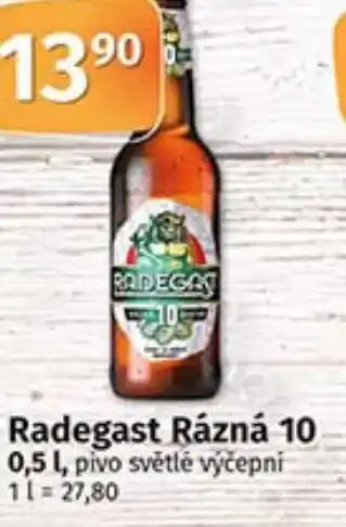 COOP TIP Radegast Rázná 10 0.5L nabídka