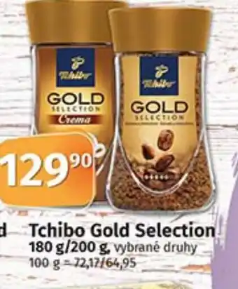 COOP TIP Tchibo Gold Selection 180 g/200 g nabídka
