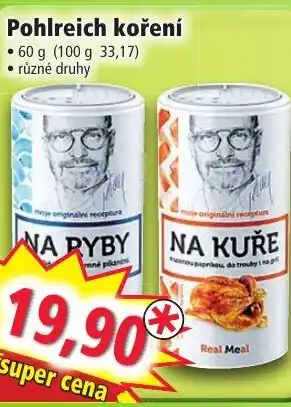 Norma Pohlreich koření nabídka