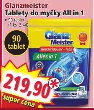 Glanzmeister Tablety do myčky All in 1
