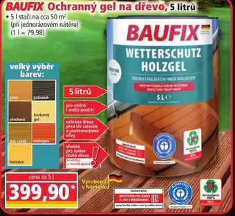 Norma BAUFIX Ochranný gel na dřevo, 5 litrů nabídka