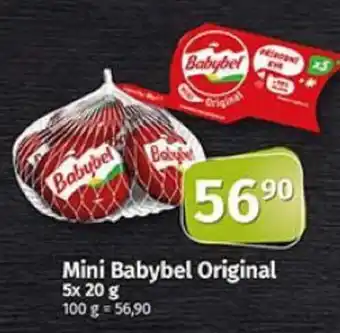Coop Mini Babybel Original 5 x 20 g nabídka