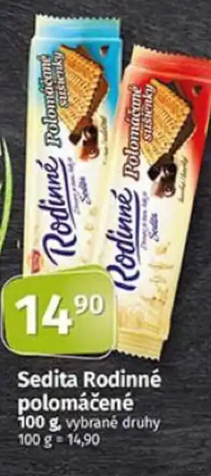 Coop Sedita Rodinné polomáčené 100 g nabídka