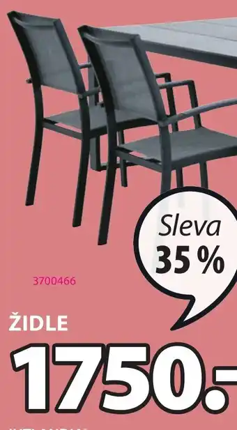 JYSK STOHOVACÍ ŽIDLE STRANDBY nabídka