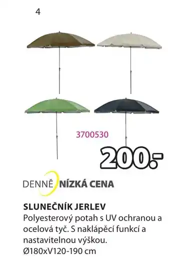 JYSK SLUNEČNÍK JERLEV nabídka