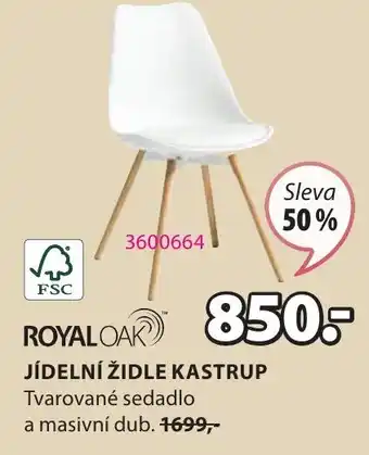 JYSK JÍDELNÍ ŽIDLE KASTRUP nabídka