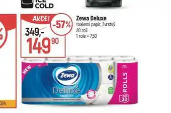 Globus Zewa deluxe toaletní papír nabídka