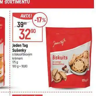 Globus Jeden tag sušenky nabídka