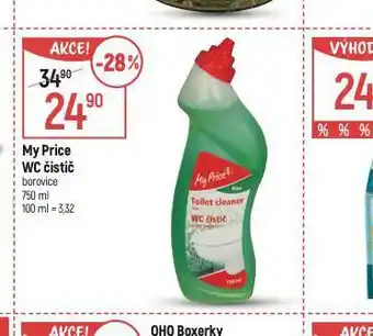 Globus My price wc čistič nabídka