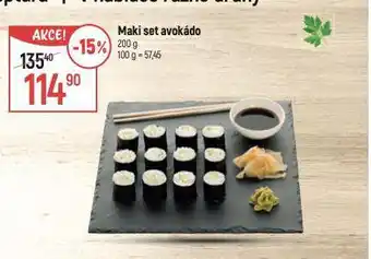 Globus Maki set avokádo nabídka