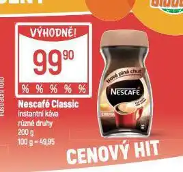 Globus Nescafé classic instantní káva nabídka
