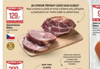 Globus Uzená krkovice s kostí nabídka
