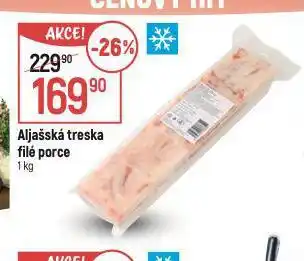 Globus Aljašská treska filé porce nabídka