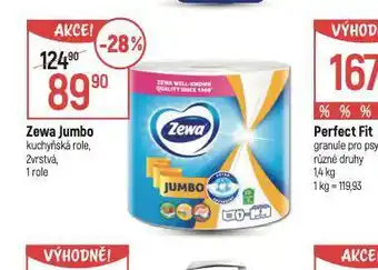 Globus Zewa jumbo kuchyňské role nabídka