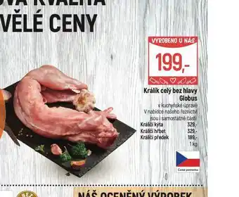 Globus Králík celý bez hlavy nabídka