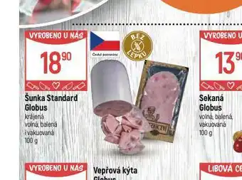 Globus Šunka standard nabídka