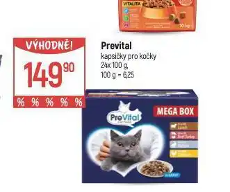 Globus Prevital kapsičky pro kočky nabídka