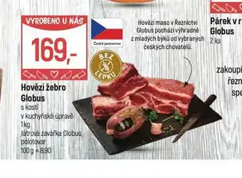Globus Hovězí žebro s kostí nabídka