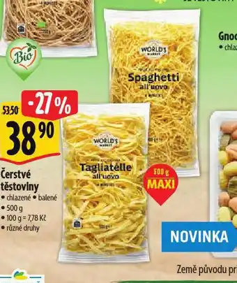 Albert Čerstvé těstoviny nabídka
